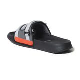 Women's Rebel Grey Round Toe Polyurethane Casual Slides