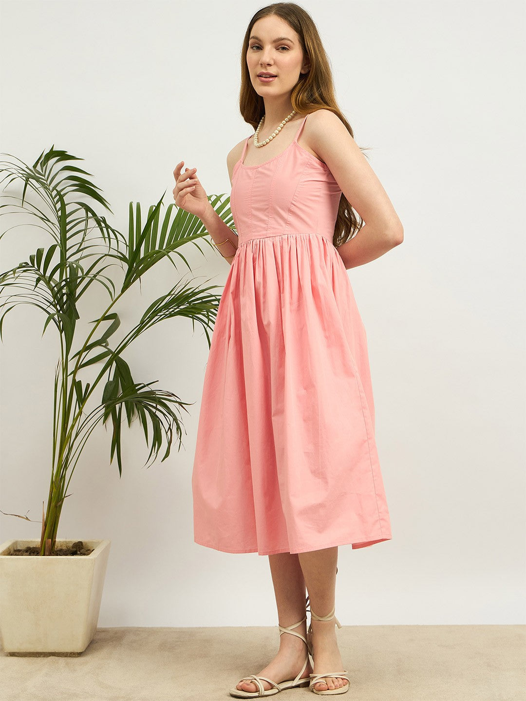 Perfume Closet ／ Camisole Flare Dress Uniqlo Women Printed Button Down Camisole Flare Dress Navy