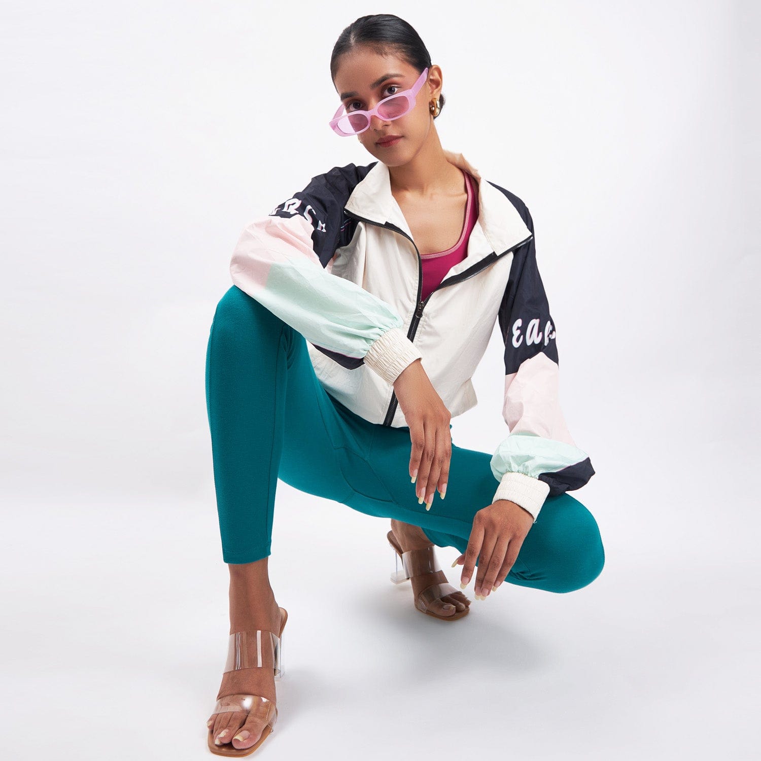 Women's Green Sports All Day Legging