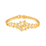 Women's Classic Gold-Plated Kada Bracelet