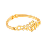 Women's Classic Gold-Plated Kada Bracelet