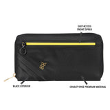 Women's Lucca Black Oversize Ziparound Wallet