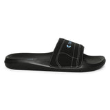 Women's Craft Black Round Toe Polyurethane Casual Slides