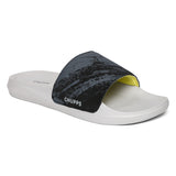 Women's Roadster Grey Round Toe Polyurethane Casual Slides