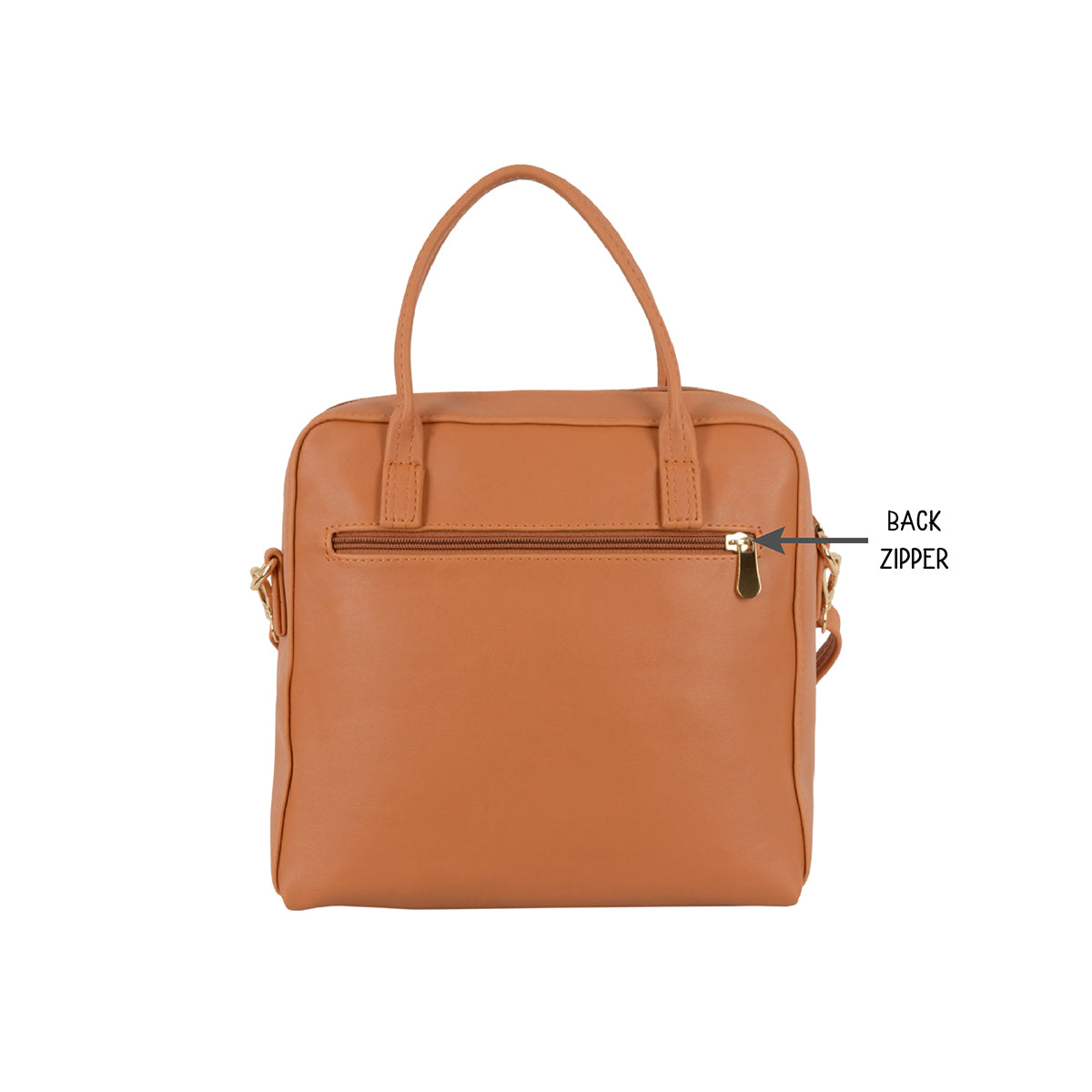 Women's Volume Orange Small Camera Bag