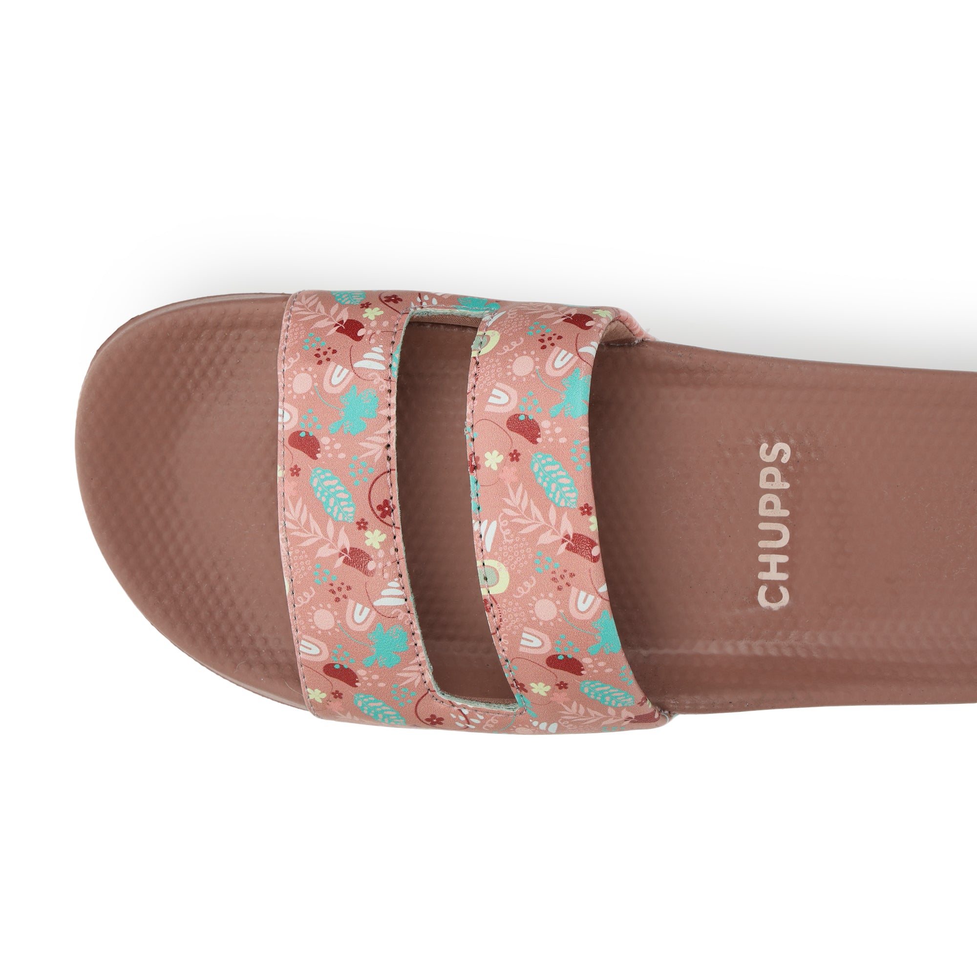 Women's Mimo Peach Round Toe Polyurethane Casual Slides