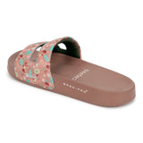 Women's Mimo Peach Round Toe Polyurethane Casual Slides