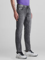 Men's Grey Skinny Fit Stretchable Jeans
