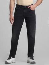 Men's Grey Casual Slim Fit Stretchable Jeans