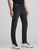Men's Grey Skinny Fit Stretchable Jeans
