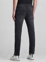 Men's Grey Skinny Fit Stretchable Jeans