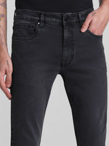 Men's Grey Skinny Fit Stretchable Jeans