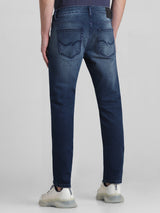 Men's Blue Casual Regular Fit Stretchable Jeans