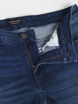 Men's Blue Casual Regular Fit Stretchable Jeans