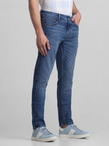 Men's Blue Casual Slim Fit Stretchable Jeans