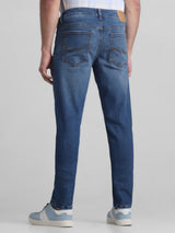 Men's Blue Casual Slim Fit Stretchable Jeans