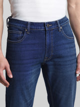 Men's Blue Casual Slim Fit Stretchable Jeans