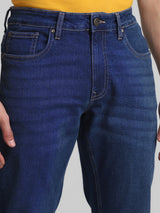 Men's Blue Casual Slim Fit Stretchable Jeans