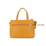 Women's Alyssa Yellow Oversize Satchel Bag
