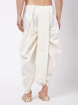 Men's Cream Festive Ethnic Dhoti