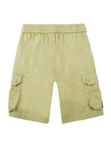 Boys Green Casual Regular Fit Solid Shorts