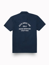 Boys Blue Casual Relaxed Fit Solid Half Sleeves Shirt