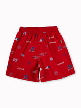 Boys Casual Regular Fit Printed Shorts