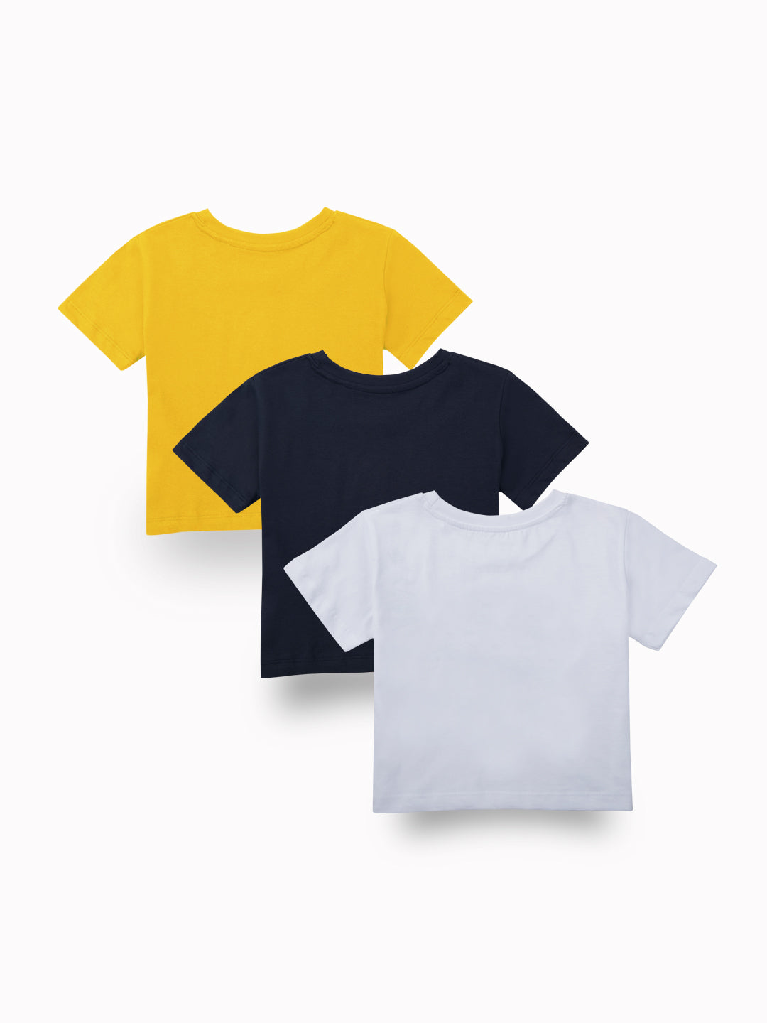 Girls Basic Knit Tshirt - Set of 3