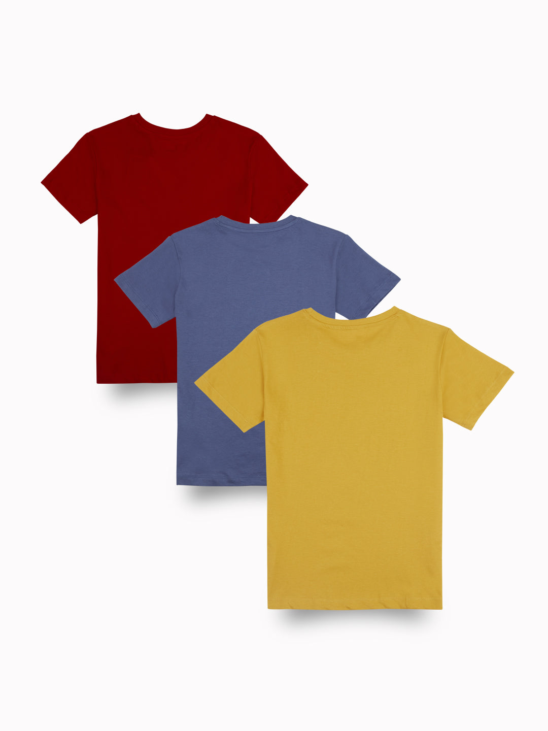 Boys Multicolor Casual Relaxed Fit Printed Half Sleeves Tshirt