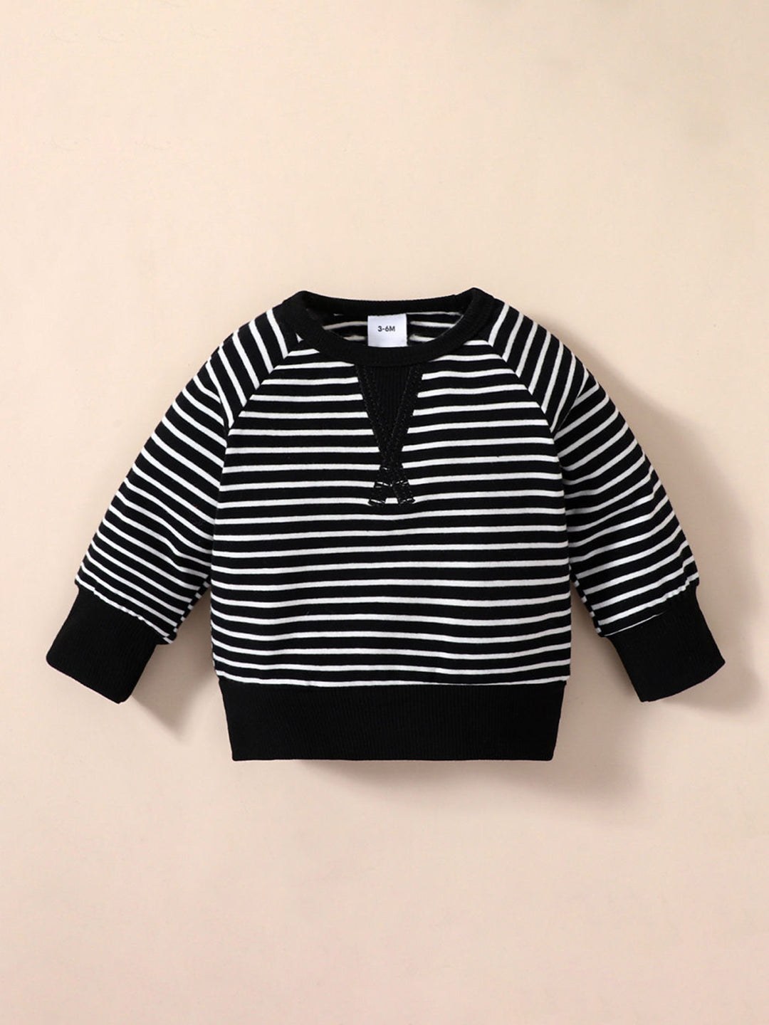 Boys Black Casual Full Sleeves Sweatshirt and Jogger Set