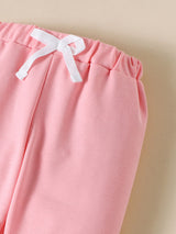 Girls Pink Blossom Time Sweatshirt and Jogger