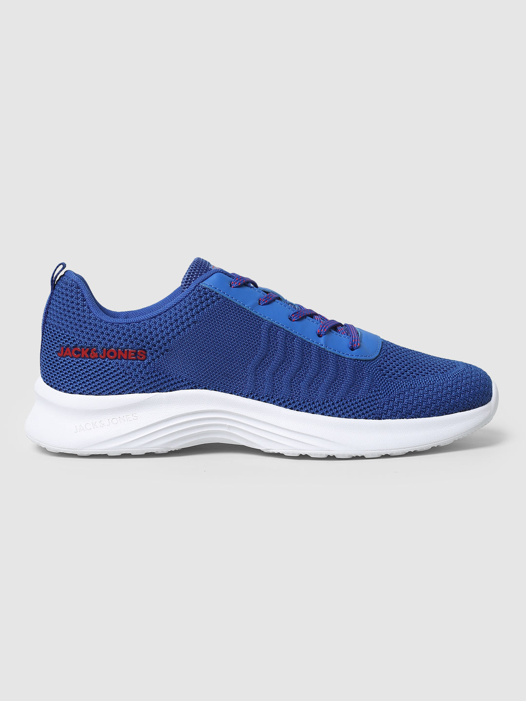 Men's Blue Casual Solid Sneakers