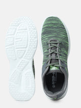 Men's Grey Casual Self Design Sneakers