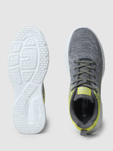 Men's Grey Casual Colorblocked Sneakers