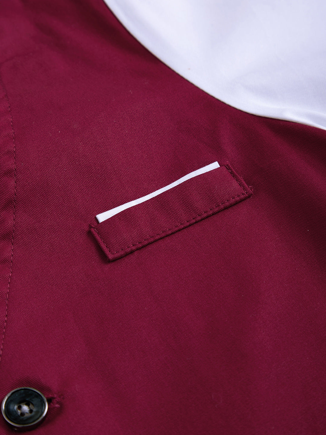 Boys Red Bow Applique Half Sleeves Shirt & Shorts