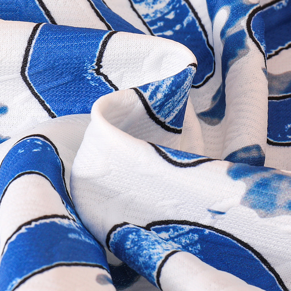 Boys Blue Casual Full Sleeves Sweatshirt and Joggers Set