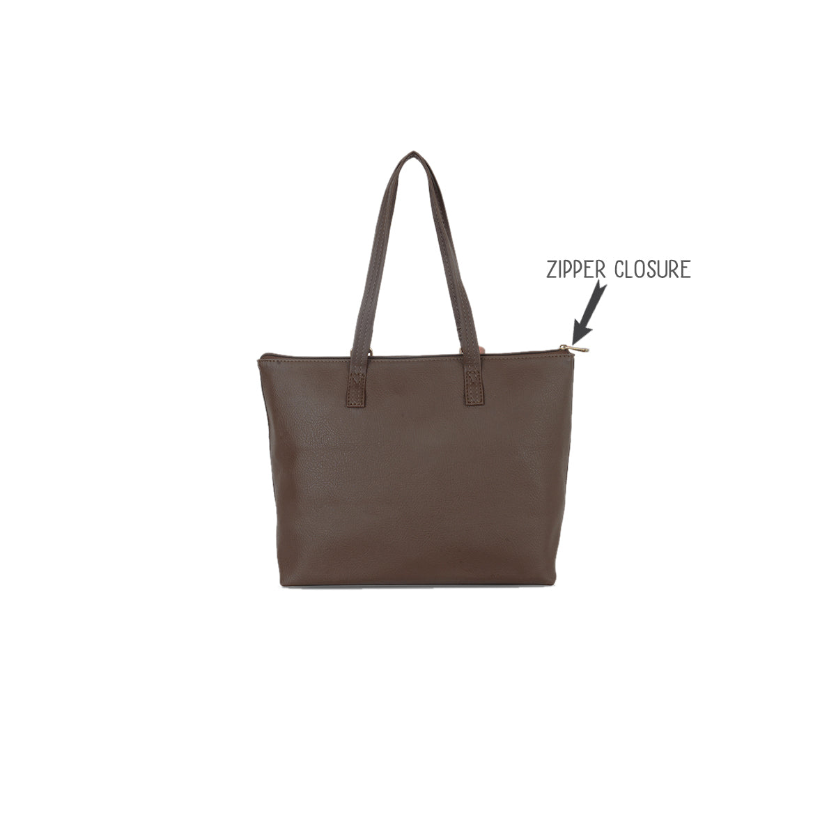 Women's Bucky Brown Large Tote Bag