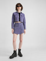 Women's Blue Woven Casual Above Knee Shorts