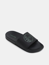 Men's Black Casual Slides
