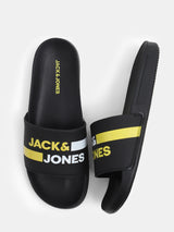 Men's Black Casual Slides