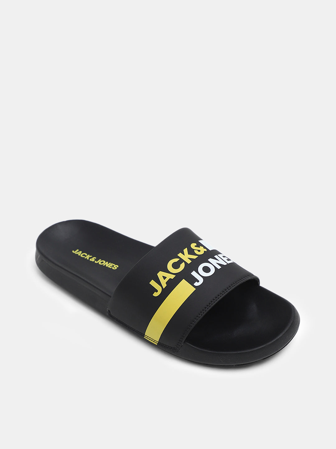 Men's Black Casual Slides