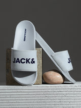 Men's Grey Casual Slides