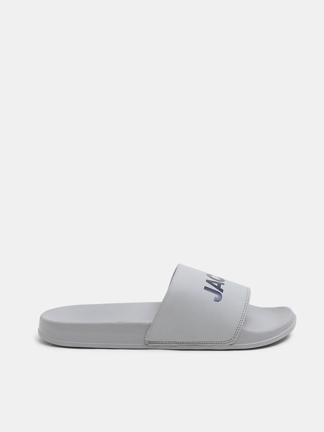 Men's Grey Casual Slides
