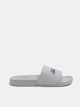 Men's Grey Casual Slides