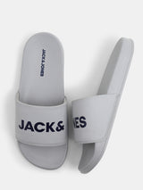 Men's Grey Casual Slides