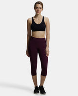 Women's Black Cotton Stretch Bra