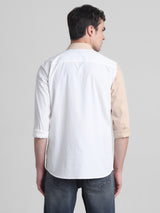 Men's Brown Casual Regular Fit Full Sleeves Shirt