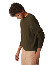 Men's Green Casual Regular Fit Full Sleeves Sweatshirt