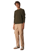 Men's Green Casual Regular Fit Full Sleeves Sweatshirt