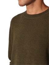 Men's Green Casual Regular Fit Full Sleeves Sweatshirt